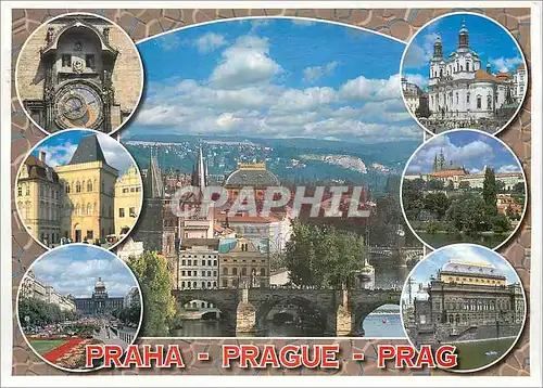 Moderne Karte Praha