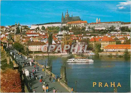 Cartes postales moderne Praha Le Chateau de Prague