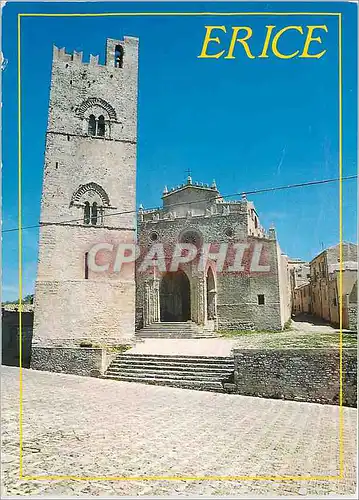 Moderne Karte Erice Le Dome