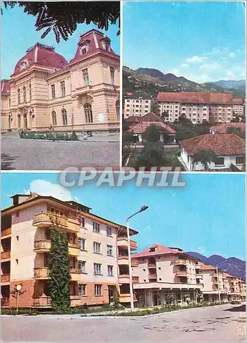 Moderne Karte Sarat La Mairie Nehoiu Vue generale