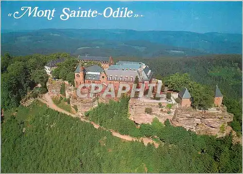 Moderne Karte Mont Sainte Odile C'est en ce Haut Lieu