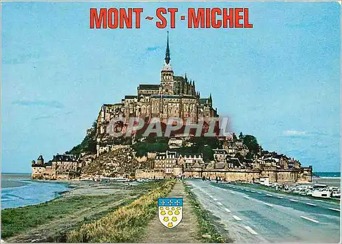 Moderne Karte Mont St Michel