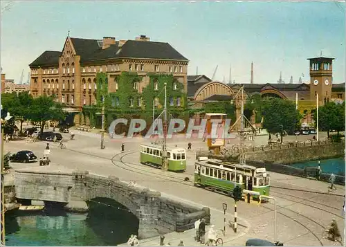 Moderne Karte Malmo Centralstationen Tramway