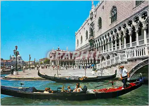 Cartes postales moderne Venezia Palais des Doges et Rive des Schiavoni