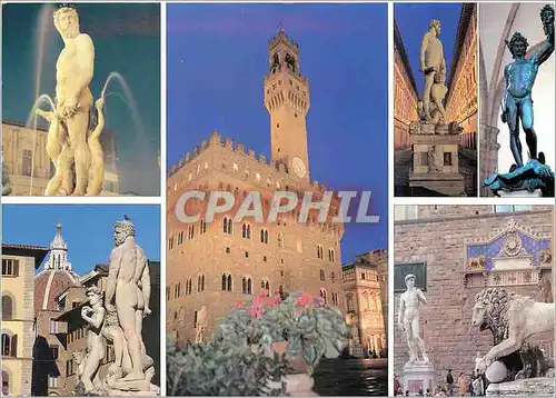 Cartes postales moderne Firenze Piazza della Signoria