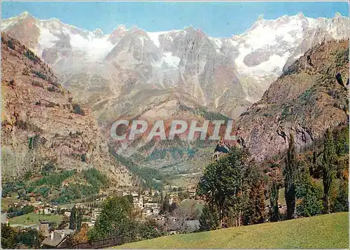 Cartes postales moderne Courmayeur Panorama