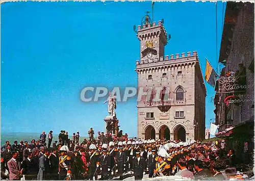 Cartes postales moderne Repubblica di San Marino Guards of the State Council