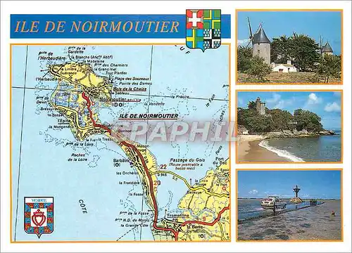 Cartes postales moderne Ile de Noirmoutier Place of interest
