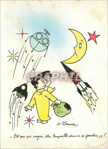 Cartes postales moderne Les Fusees Par Meuuier