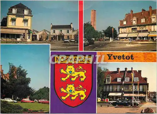 Cartes postales moderne Yvetot Seine Maritime Vues diverses