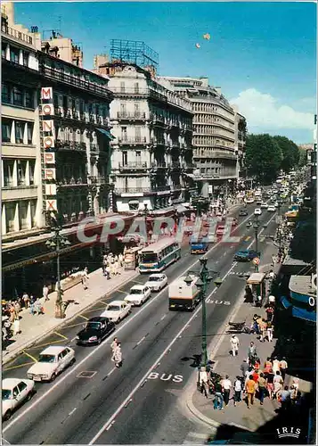 Moderne Karte Marseille B du R La Canebiere