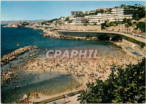 Cartes postales moderne Marseille B du R La Corniche l'Anse du Prophete