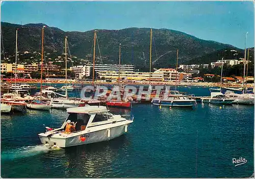 Moderne Karte Les Cote des Maures Cavalaire sur Mer Var Le Port