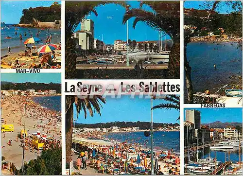 Cartes postales moderne Lumiere et Beaute de la Cote d'Azur La Seyne Les Sablettes Mar Vivo Fabregas