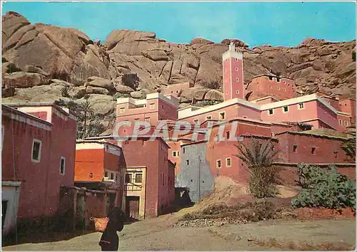 Cartes postales moderne Tafraout La Mosquee entre les rochers