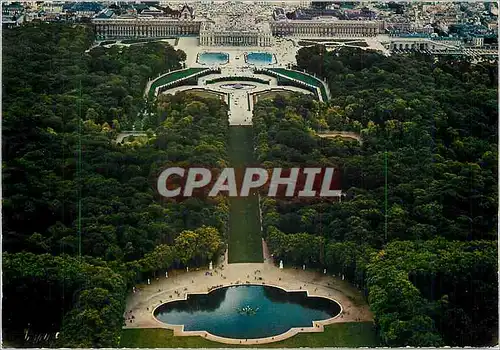 Cartes postales moderne Vue aerienne du Chateau de Versailles