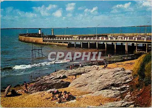 Moderne Karte Tharon St Michel Chef Chef La jetee du port