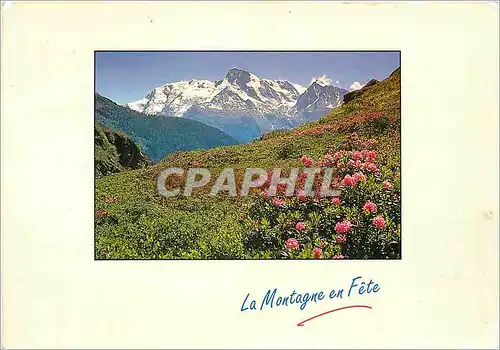 Moderne Karte La Montagne en Fete