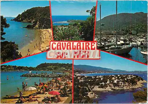 Cartes postales moderne La Cote d'Azur inoubliable Cavalaire sur mer