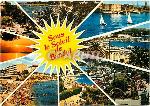Cartes postales moderne Bandol Var Sous la chaude caresse du soleil de Provence