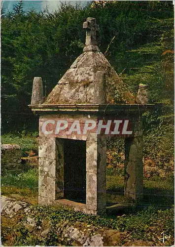 Moderne Karte Crach Morbihan Fontaine Saint Thuriau