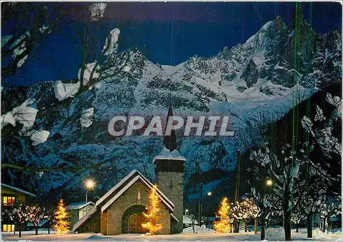 Cartes postales moderne Ombres et lumieres au pays des Drus chapelle des Praz