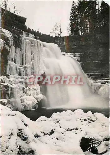 Moderne Karte Villers le Lac Le Saut du Doubs