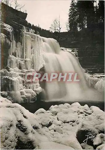 Moderne Karte Villers le Lac Le Saut du Doubs