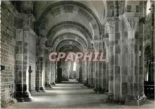 Cartes postales moderne Vezelay Yonne Basilique de la Madeleine Bas Cote Nord de la Nef