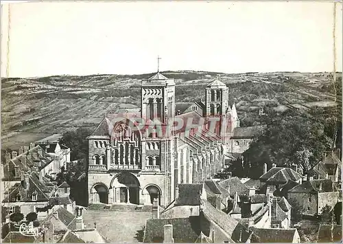 Cartes postales moderne Vezelay Yonne Vue generale de la Basilique de la Madeleine