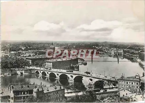 Cartes postales moderne Toulouse Vue generale sur la Garonne