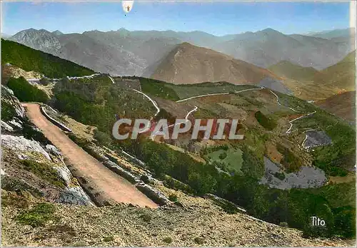 Cartes postales moderne Col d'Aspin La descente sur Arreau