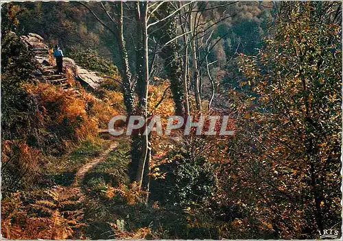 Cartes postales moderne Correze Pittoresque Aubazine Le Canal des Moines