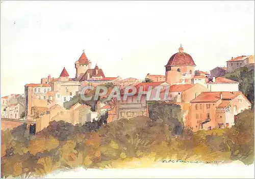 Cartes postales moderne Aubenas Micheline de Fommervault