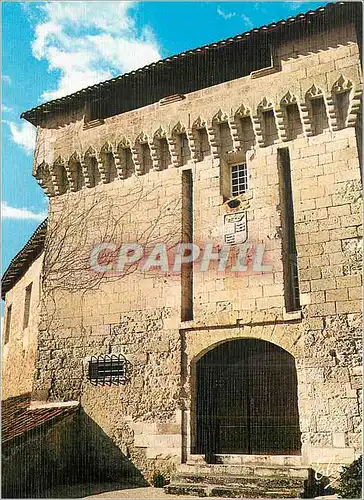 Cartes postales moderne Aubeterre sur Dronne La porte principale du chateau