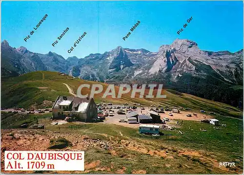Cartes postales moderne Les Pyrenees Col d'Aubesque Les Pyrenees vues du Col