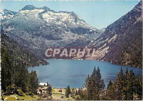 Cartes postales moderne Vallee d'Aure HP Le Lac d'Oredon Le Barrage de Cap de Long et le Pic d'Estaragne
