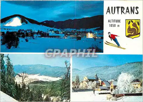 Cartes postales moderne Autrans en Vercors Isere Vue generales Pistes de la Sure