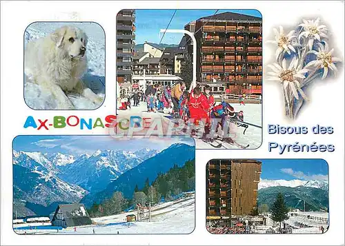 Cartes postales moderne Ax les Thermes Bonascre Le Saquet Le plateau de Bonascre les jeux le Komo