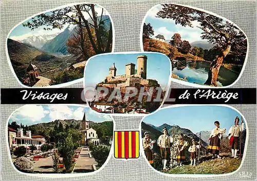 Cartes postales moderne En Ariege Vallee des Vicdessos La de Bethmale Le Chateau de Foix Ax les Thermes Pasteurs du Saba