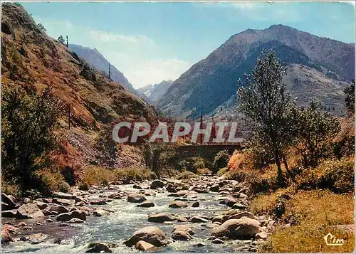 Cartes postales moderne Ax les Thermes Ariege Pont de Merens