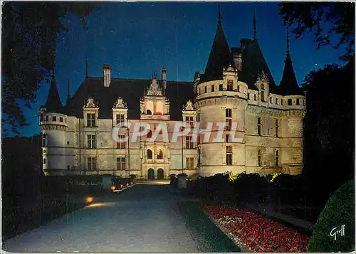 Cartes postales moderne Azay le Rideau Indre et Loire Chateau construit par Gilles Berthelot