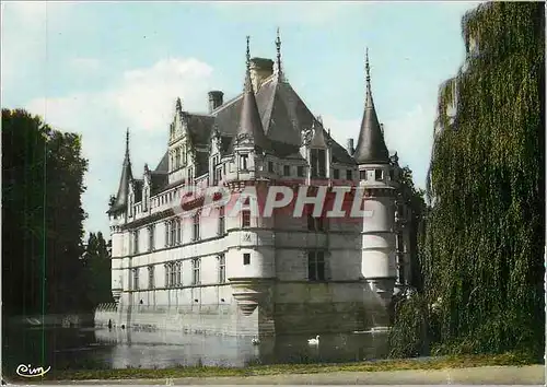 Cartes postales moderne Azay le Rideau I et L Le Chateau Facade Sud Est