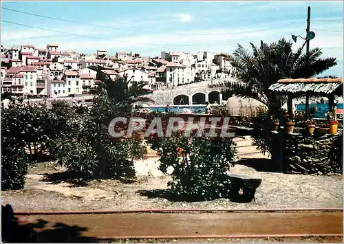 Cartes postales moderne Banyuls sur Mer PO Au fond la nouvelle route