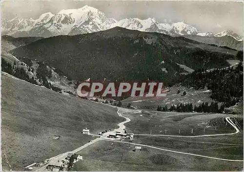 Cartes postales moderne Le Col des Aravis Savoie Haute Savoie et la Chaine du Mont Blanc