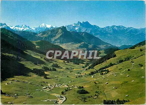 Cartes postales moderne Col des Mosses Dents de Morcles Massif du Trient Mont Blanc