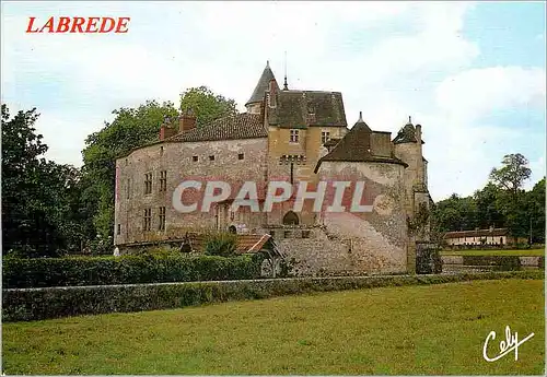 Cartes postales moderne Labrede Le chateau de Montesquieu