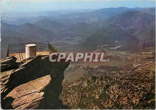 Cartes postales moderne Environs de Lamalou Les Bains Herault La Table d'Orientation du Caroux