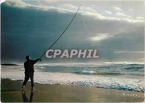 Cartes postales moderne Visage des Landes Cote d'Argent Surfing