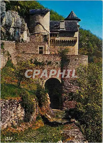 Cartes postales moderne Terre des Merveiulles Larroque Toirac Chateau du Moyen Age